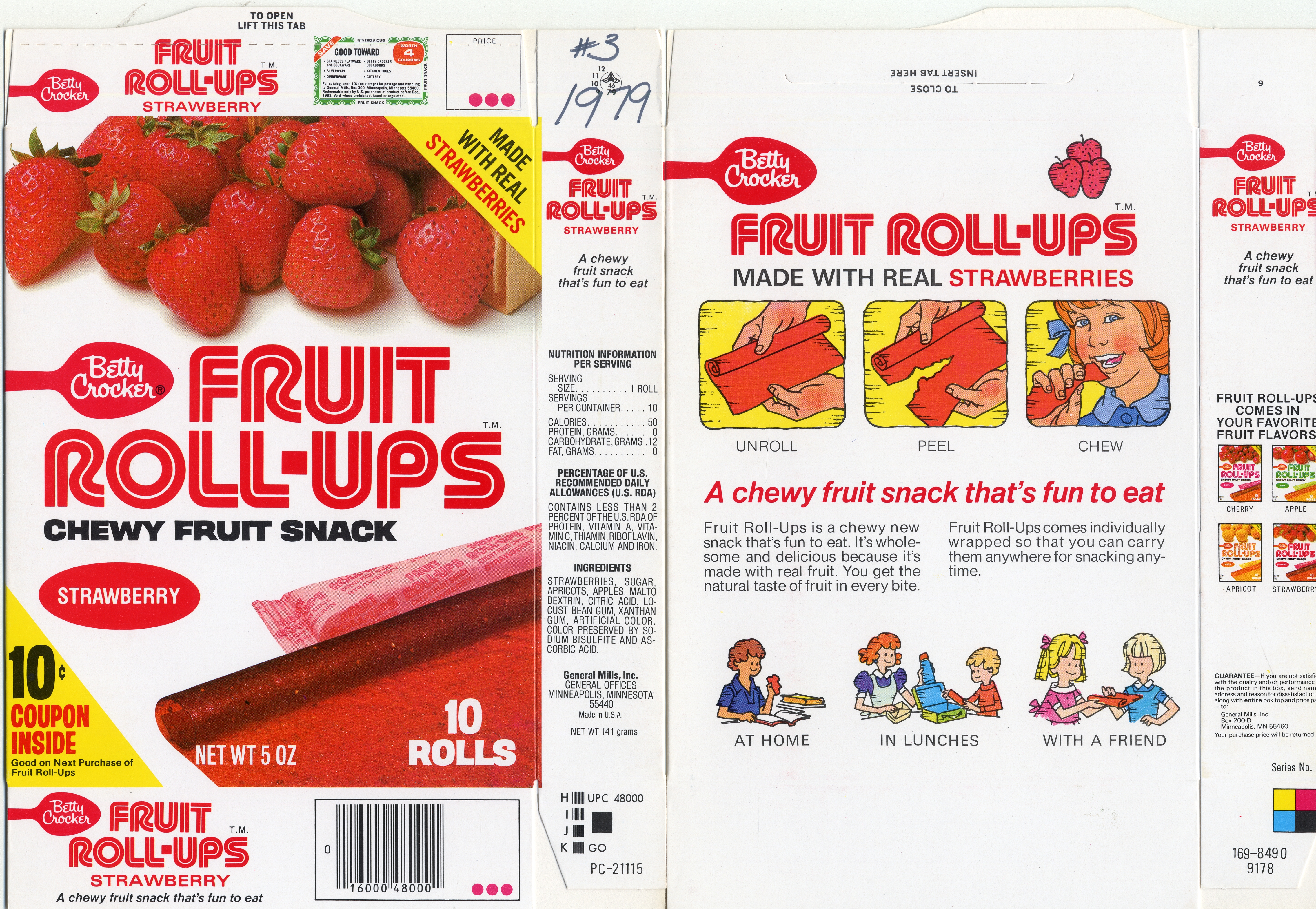 1979 Fruit Roll-Ups